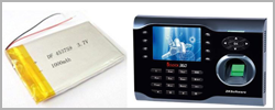 指纹考勤仪 电池